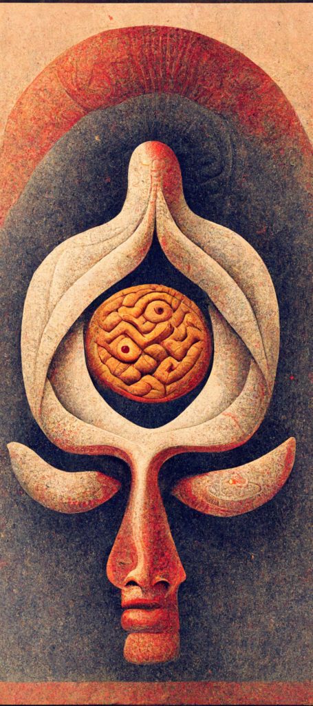 Abstract Pineal Gland art
